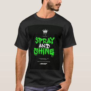 Black Full Sleeve T Shirt with design
