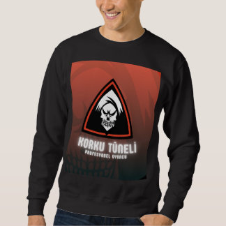 Black Full Sleeve T-shirt With Design Sweatshirt
