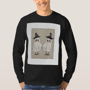 Black Full Sleeves Gen z and cute style Shirt. T-Shirt