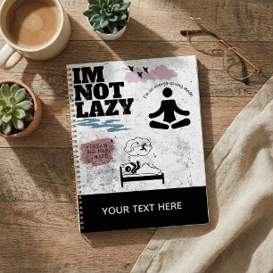 Black fun motivational Planner