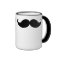 Black Funny Handlebar Moustache Moustache Stache