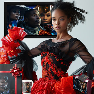 Black Future Bone China Mug