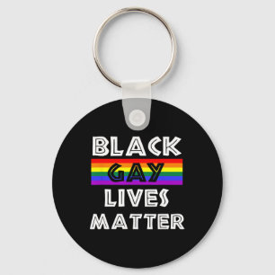 Black Gay Lives Problem Black History Month Africa Key Ring
