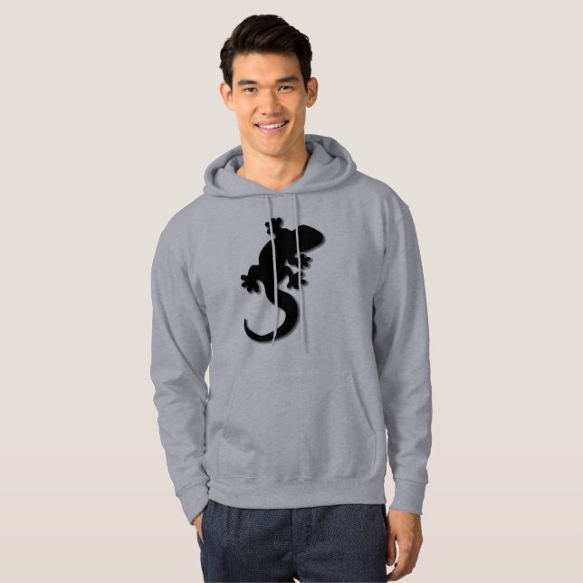 Black Gecko Hoodie (Front Full)
