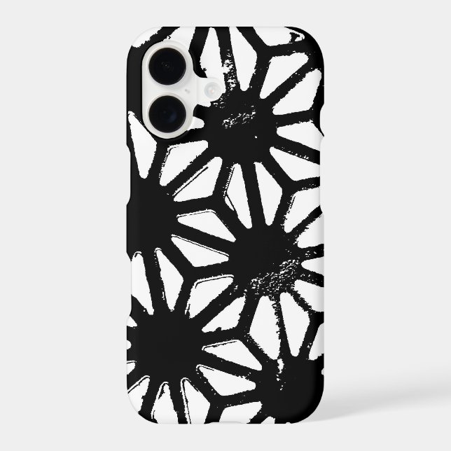 Black geometric pattern (Back)
