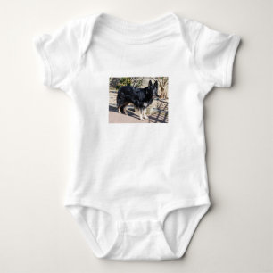 black german shepherd full.png baby bodysuit