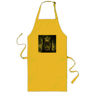 Black German Shepherd Long Apron