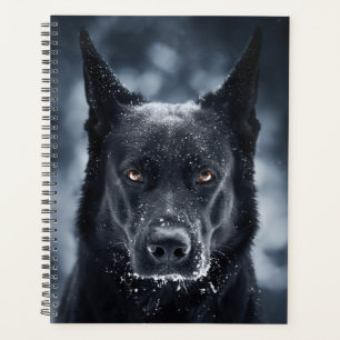 Black German Shepherd Planner