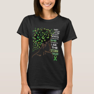 Black Girl Awareness Mental Health Warrior T-Shirt