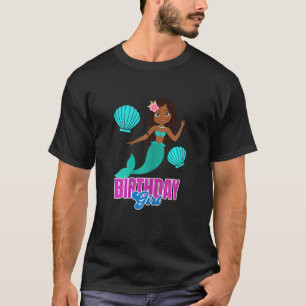 Black Girl Birthday Melanin Women Sista Cute 2nd B T-Shirt