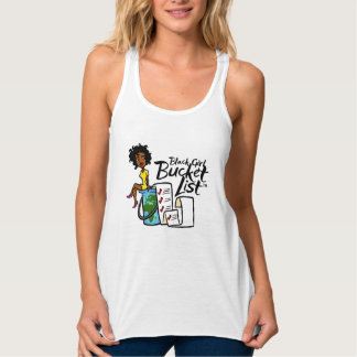 Black Girl Bucket List Racerback Tank Top