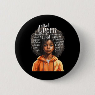 Black Girl Empowermentblack History Monthchildrens 6 Cm Round Badge