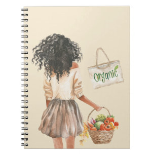 Black Girl Farmer's Market Organic Notebook