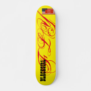 BLACK GIRL FLY Skateboard, 7¾" Deck Skateboard