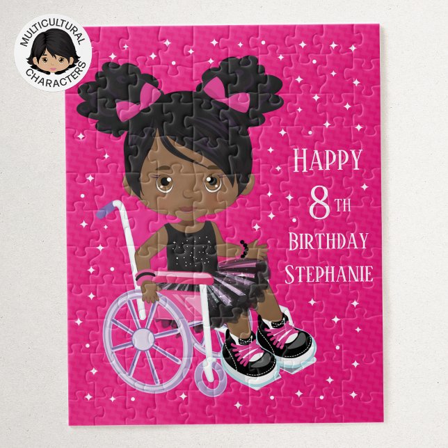 Black Girl in Tutu Jigsaw Puzzle (Creator Uploaded)