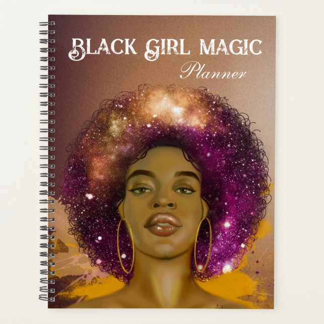 Black Girl Magic 2023 Planner  (Front)