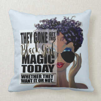 Black Girl Magic Affirmation Cushion