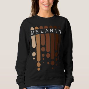 Black Girl Magic Afro American Melanin Natural Hai Sweatshirt