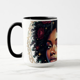 Black Girl Magic Afro Diva Mug