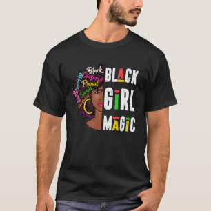 Black Girl Magic Black History Month Panthers T-Shirt
