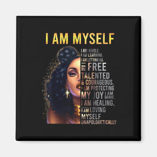 Black Girl Magic Celebrate Black History Month 1  Magnet