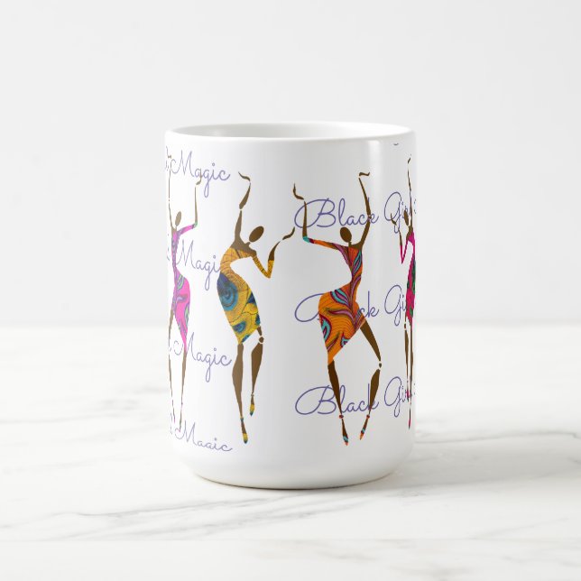 Black Girl Magic Coffee Mug (Center)