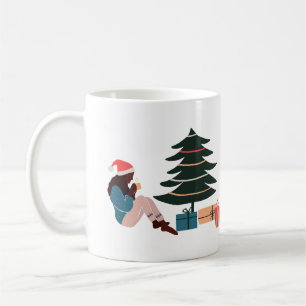Black Girl Magic Holiday Coffee Mug