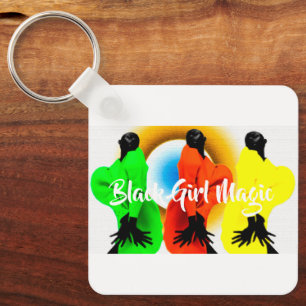 Black Girl Magic Key Ring