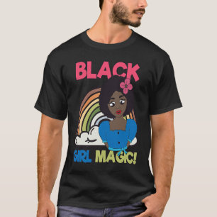 Black Girl Magic Melanin Pride African Afro Queen T-Shirt