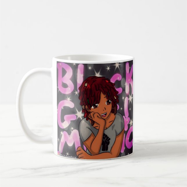 Black Girl Magic Mug (Left)