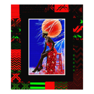 Black Girl Magic Tapestry Photo Print