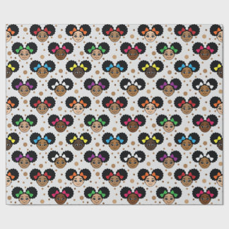 Black Girl Magic Wrapping Paper