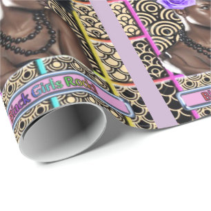 Black Girl Rock Wrapping Paper