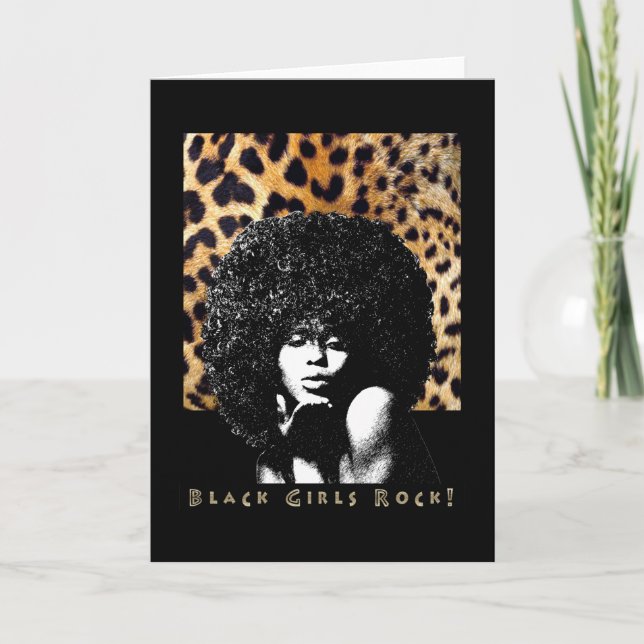Black Girls Rock! Card (Front)
