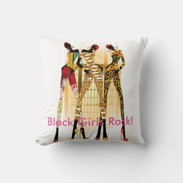 Black Girls Rock! Cushion (Front)