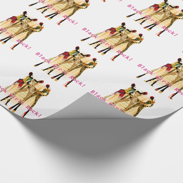 Black Girls Rock! Wrapping Paper (Corner)