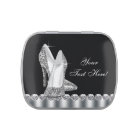 Black Glitter High Heel Shoe Birthday Party