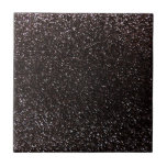 Black glitter tile<br><div class="desc">Trendy and modern black glitter gift ideas (not real glitter). Ideal for women,  girls and teenagers.</div>