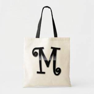 Black Gloss Monogram - M Tote Bag