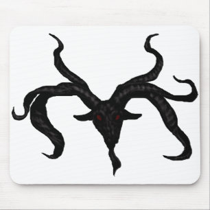 Black Goat Demon Mousepad