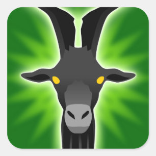 Black Goat sticker