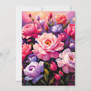 Black Gold Abstract Swirl Modern Moon Announcement