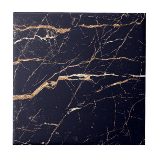 Black Gold Ceramic Tile