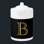 Black Gold Colour Monogram Professional Calligraph<br><div class="desc">This template can be customised to meet all professional occupations.</div>