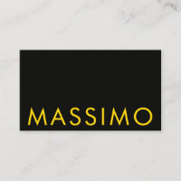 Black Gold Colours Professional Minimalist Name