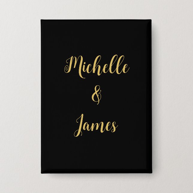 Black & Gold Colours Professional Trendy Modern (Front)