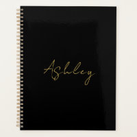 Black Gold Colours Professional Trendy Modern Name
