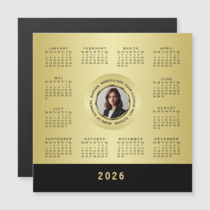 Black & gold design, Logo or Photo in gold circle,