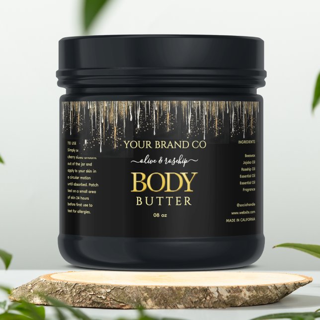  Black GOLD DRIP Body Butter (Creator Uploaded)