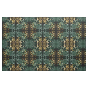 black gold Fabric, colourful house textile Fabric